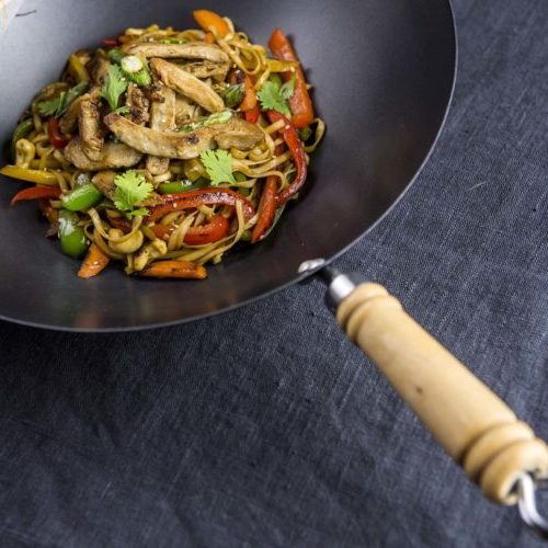 wok verduras heura
